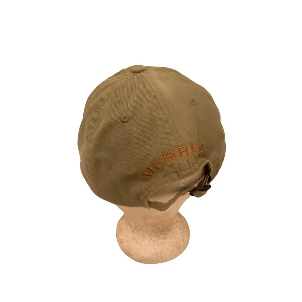 Merrell Green Embroidered Logo Hat Cap Adjustable - Picture 2 of 6